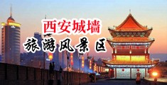 操日本胖女人的骚穴视频中国陕西-西安城墙旅游风景区